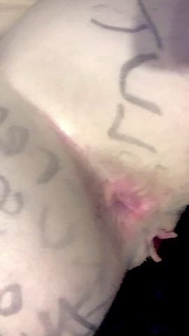 ass gape spreading clip