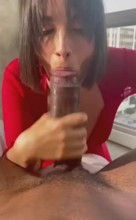 Taking care of that juicy BBC ???