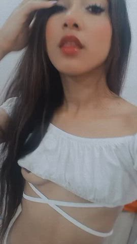 dancing latina lingerie lips model small tits teen teens clip