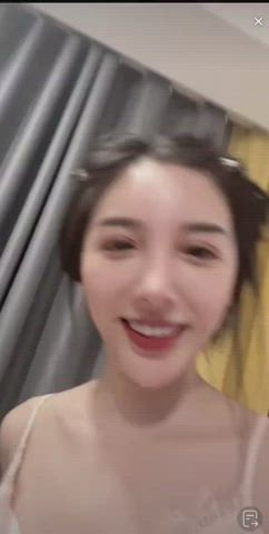 downblouse nipple small tits clip