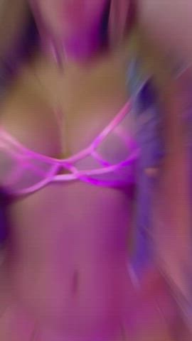 animation big ass big tits blonde lingerie clip