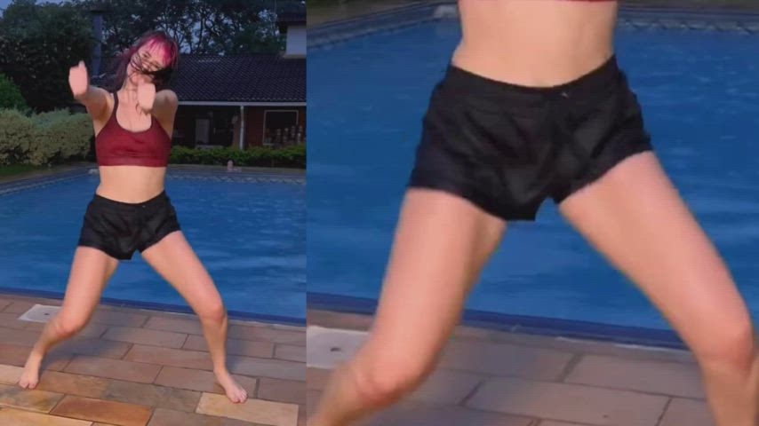 amateur dancing pussy teen upskirt clip