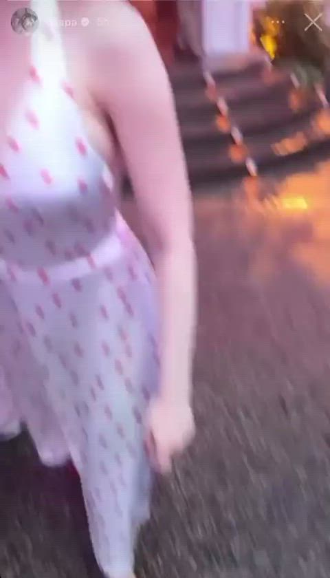 celebrity dress madelaine petsch redhead clip