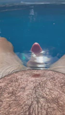 Pool Piss While Pumping