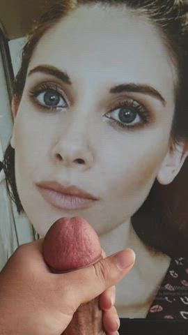 alison brie celebrity cock cum cum in mouth cumshot cut cock facial tribute clip