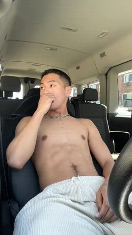 asian asian cock car cruise jerk off korean onlyfans public clip