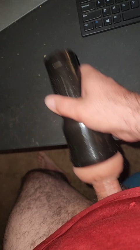 Morning cumshot