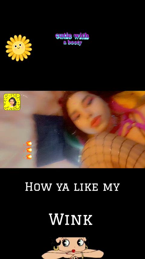 19 / How's My Wink ๐/ Incognito_b00ty