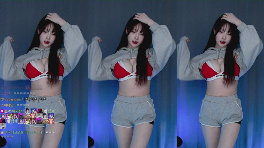 asian big tits dancing korean clip