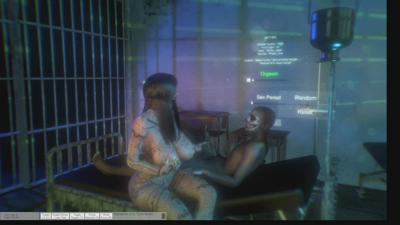 3D Female Prison clip