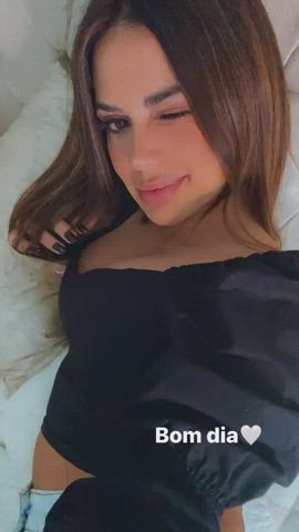 Boobs Brazilian Brown Eyes Brunette Dani Facial Goddess Labia Tease clip