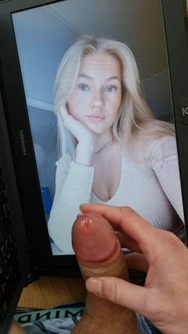 tribute blonde big tits tits huge tits natural tits clip