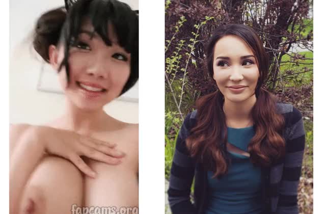 Lauren's Picturing Her Phat, Milky, Asian Tits For When She Becomes a Mom.