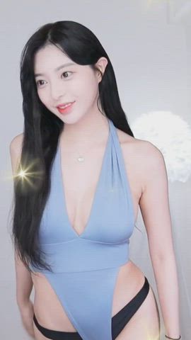 asian camgirl dancing korean thong tiktok clip