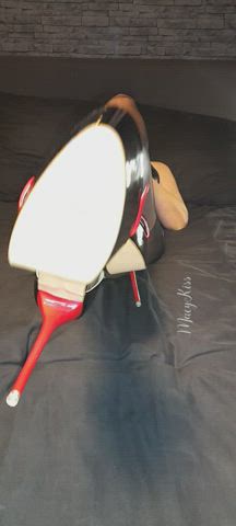 high heels milf pantyhose clip