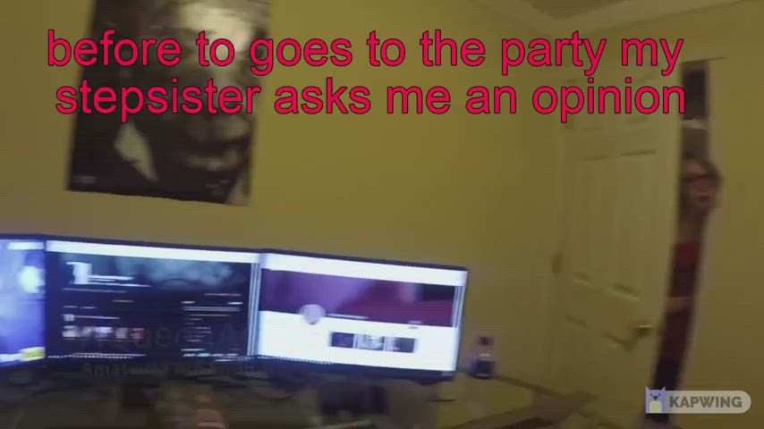 Caption Cum In Mouth Cum Swallow Step-Sister Swallowing clip