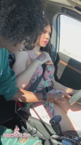 blowjob taxi trans clip