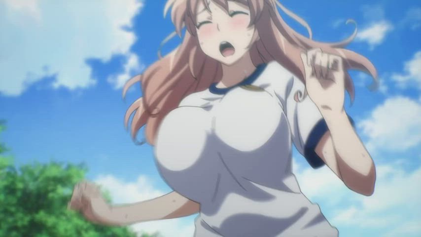big tits bouncing tits ecchi moaning clip