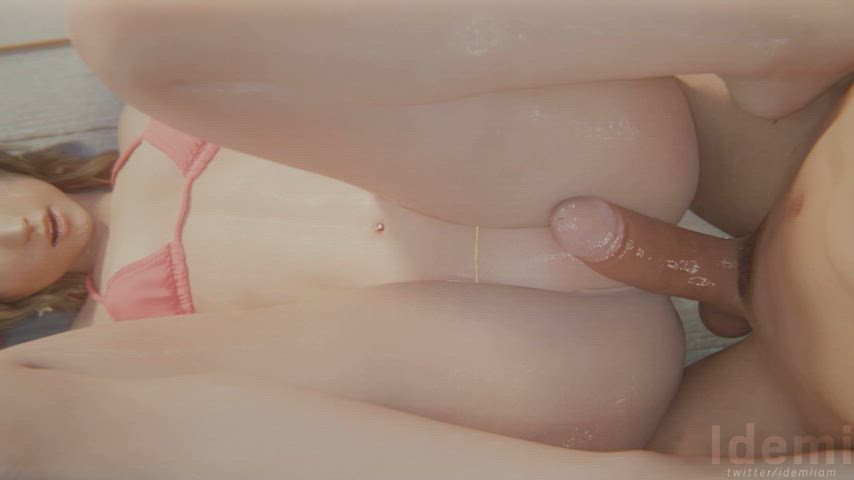 Aerith Gets an Anal Creampie - @idemiiam