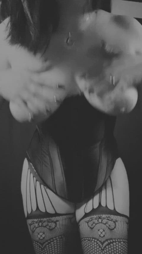 Like a vintage silent film in a smut shop
