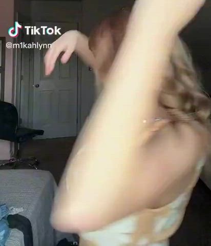 homemade teen tiktok clip