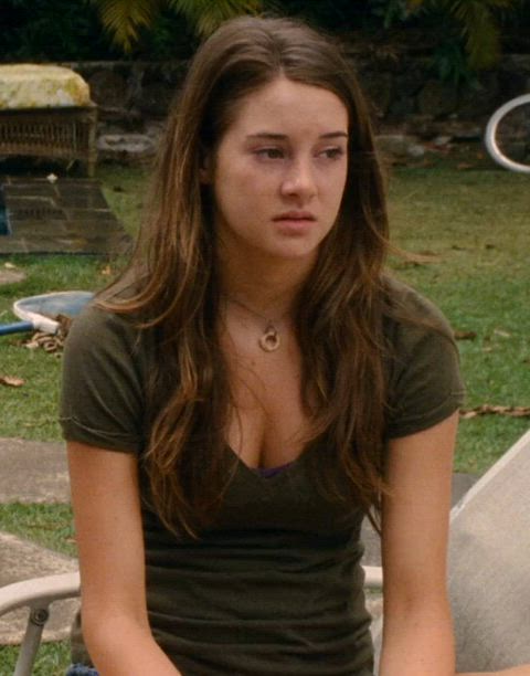 celebrity female shailene woodley clip