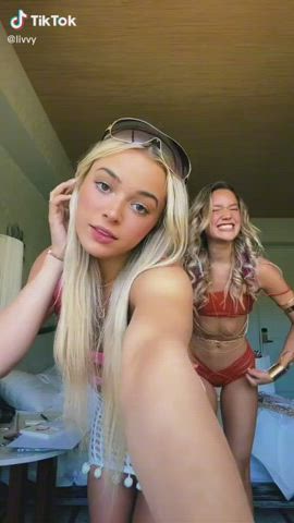 Bikini Dancing TikTok clip