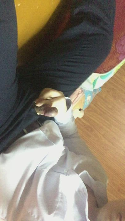 Cock Cum Male Masturbation Uniform clip