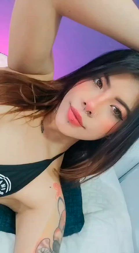 latina lingerie non-nude pretty sensual thong tits clip
