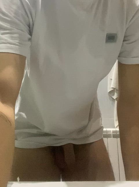 cock gay hairy male shaved shaving t-shirt clip