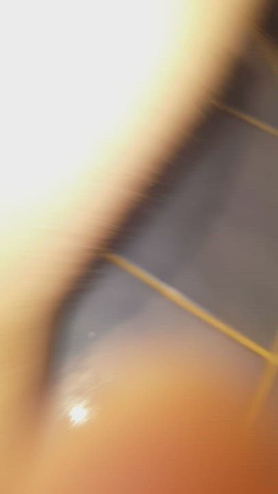 laying down in the shower