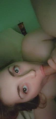 Blowjob Eye Contact Green Eyes clip