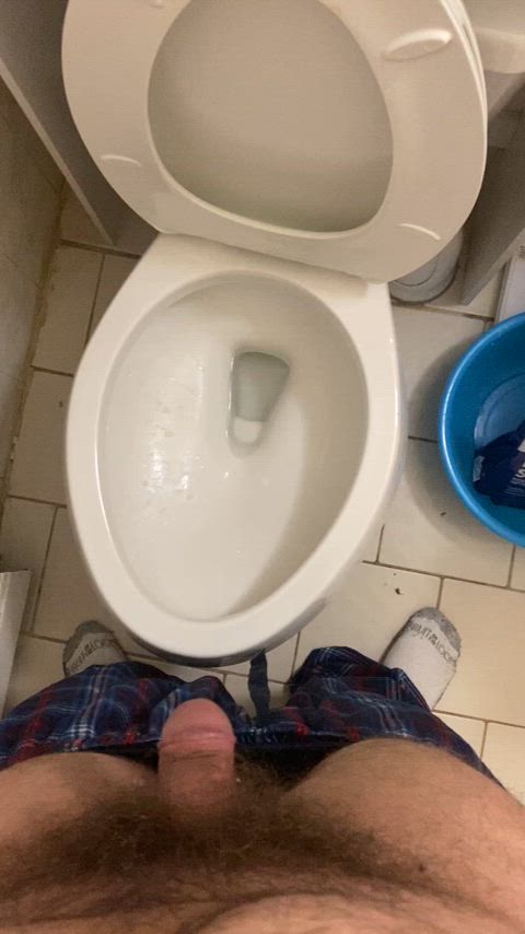 Such a beautiful golden brown flowing out to the toilet