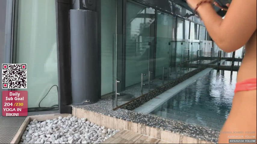 Ass Pool Russian Workout clip