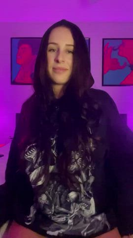 My boobs are happiest in a hoodie with no bra :)