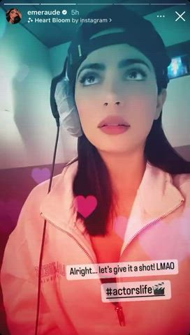 emeraude toubia moaning sensual clip