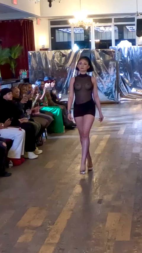 amateur asian babe nsfw petite see through clothing tits clip