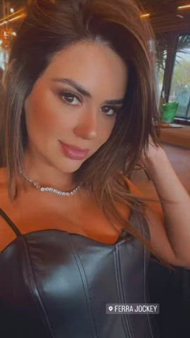 Boobs Brazilian Brown Eyes Brunette Dani Facial Goddess Labia Tease clip