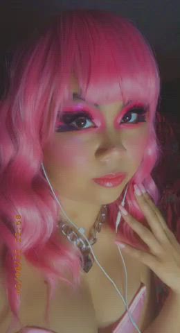 Barely Legal Kissing Nails Petite Pink Teasing Teen clip