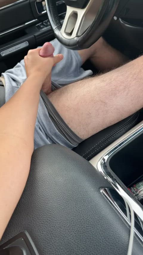 car car sex cock cum handjob teen clip