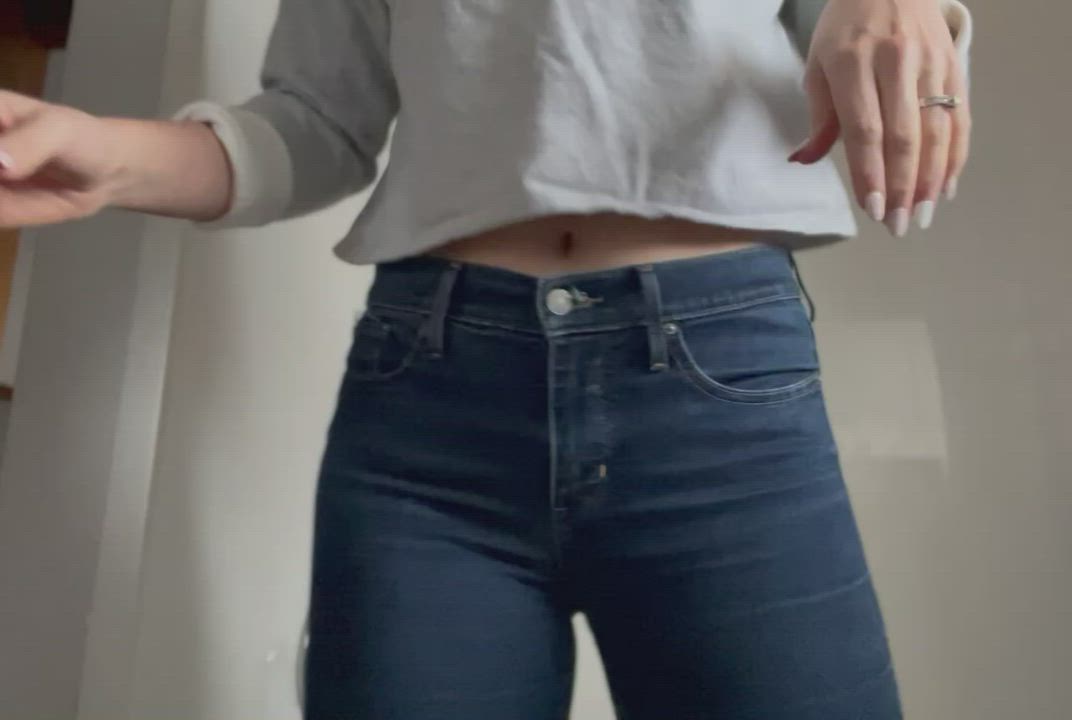 When you’re tall, every top is a crop top