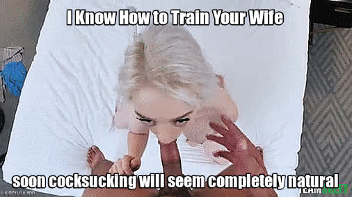 Blonde Blowjob First Time Innocent POV Smile White Girl clip