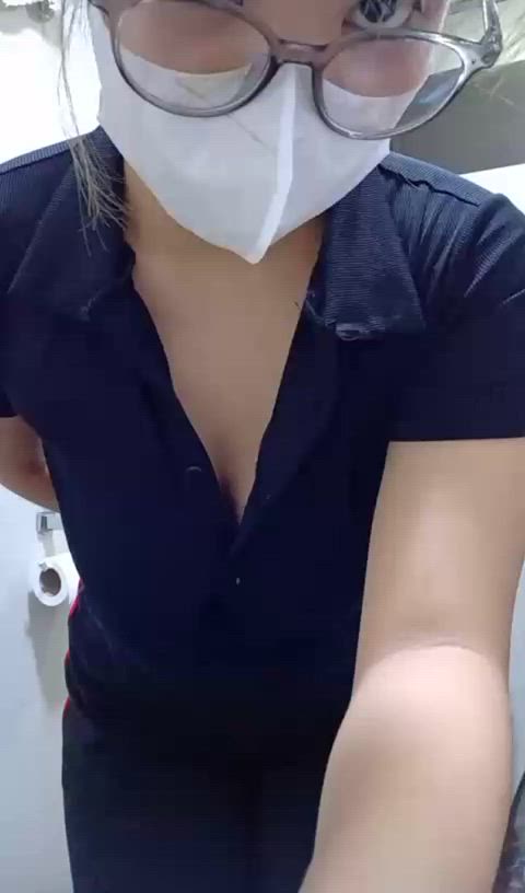 asian filipina office clip