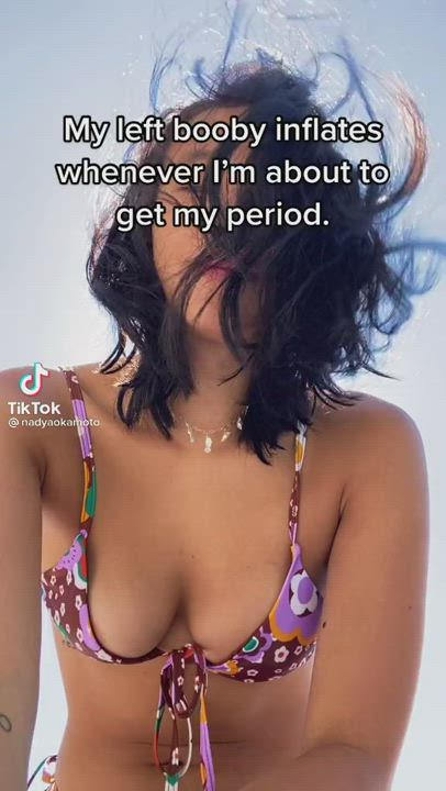 Cute Nipslip TikTok clip