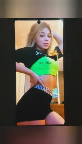 Cum Teen Tribute clip