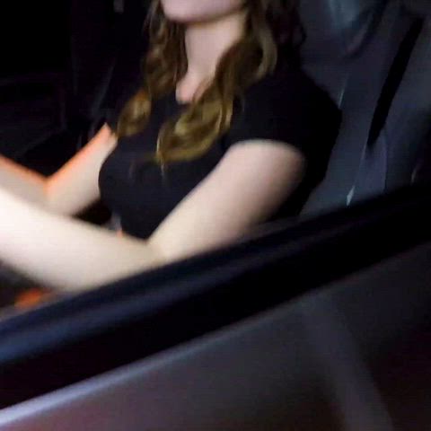 car natural tits police clip