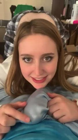 big ass blowjob licking white girl clip