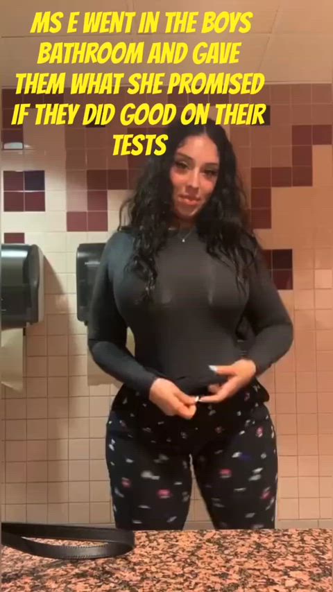 Ms E gave us a show for our amazing test scoresππ