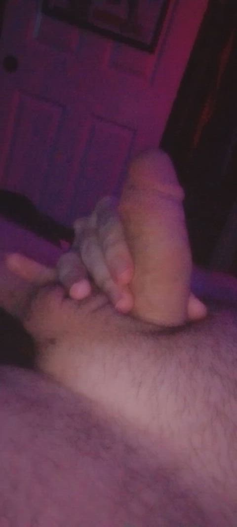 foreplay male masturbation thick thick cock clip