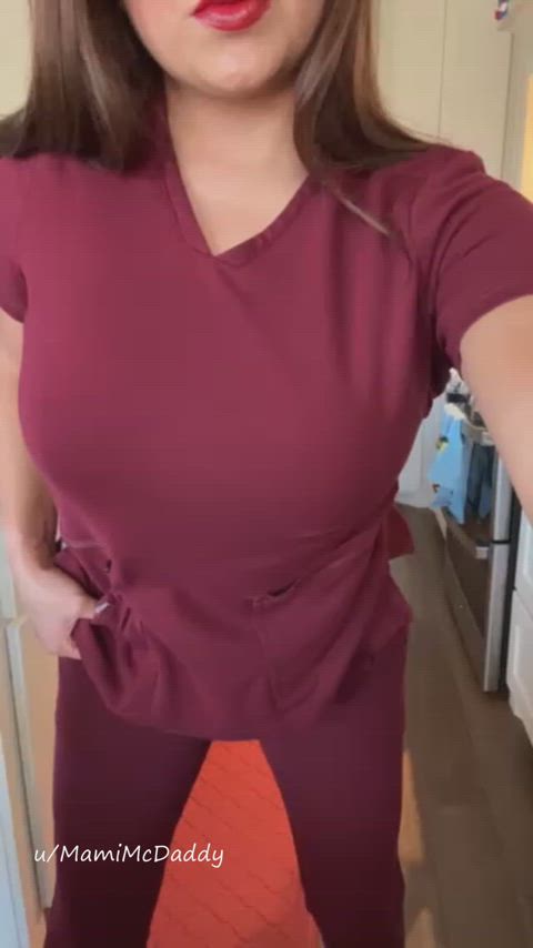 amateur coworker latina milf mom natural tits onlyfans tits titty drop uniform amateur-girls